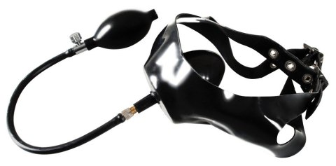 LATEKSOWY KNEBEL Z POMPKĄ SEX BDSM MASKA NA USTA LATEKSOWY KNEBEL Z POMPKĄ SEX BDSM MASKA NA USTA