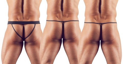 Męskie stringi - 3 sztuki S-L Męskie stringi - 3 sztuki S-L
