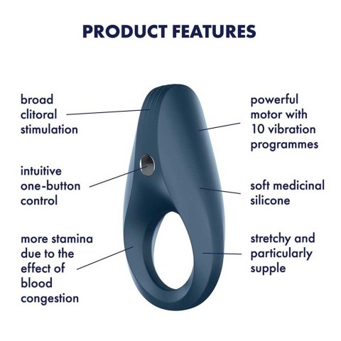 Pierścień Satisfyer z wibracjami Pierścień Satisfyer z wibracjami