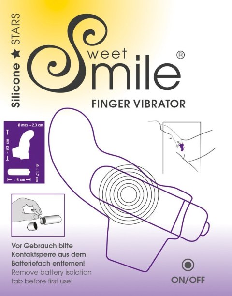 Wibrator Sweet Smile Finger Wibrator Sweet Smile Finger