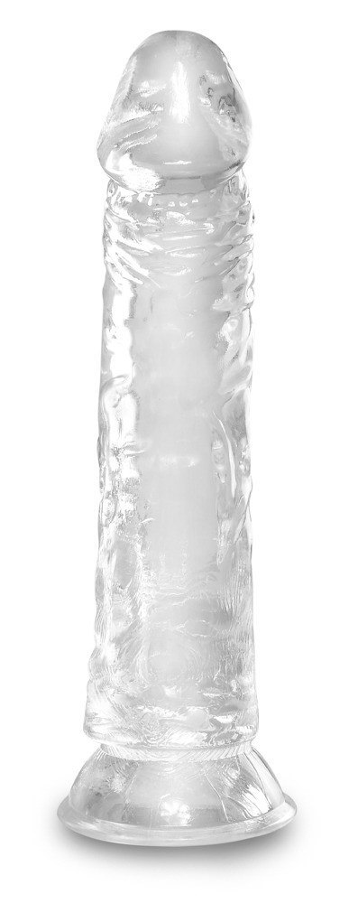 Dildo z przyssawką 21,8 cm King Cock Clear Dildo z przyssawką 21,8 cm King Cock Clear