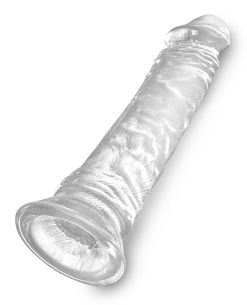 Dildo z przyssawką 21,8 cm King Cock Clear Dildo z przyssawką 21,8 cm King Cock Clear