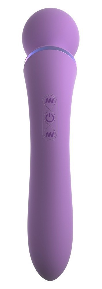 Masażer silikonowy Duo Wand 20 cm Fantasy For Her Masażer silikonowy Duo Wand 20 cm Fantasy For Her