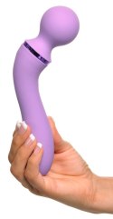 Masażer silikonowy Duo Wand 20 cm Fantasy For Her