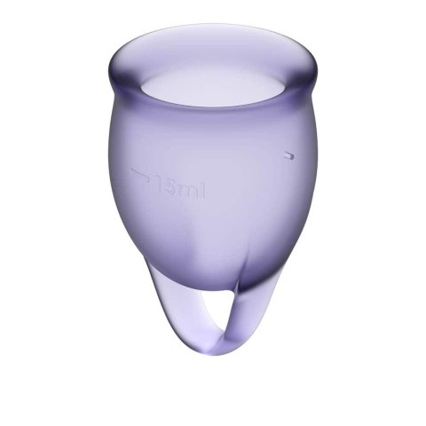 Satisfyer - kubeczki menstruacyjne fioletowe - zestaw Satisfyer - kubeczki menstruacyjne fioletowe - zestaw