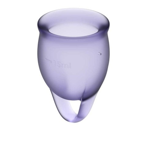 Satisfyer - kubeczki menstruacyjne fioletowe - zestaw Satisfyer - kubeczki menstruacyjne fioletowe - zestaw