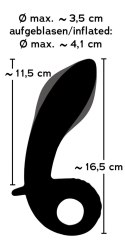 Wibrator pompowany Petit niebieski