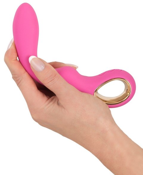 Wibrator silikonowy Dual Petit różowy Wibrator silikonowy Dual Petit różowy