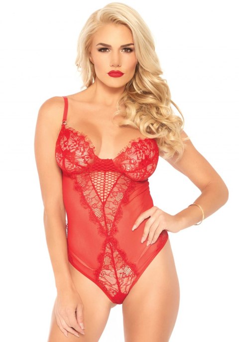 Bielizna-Lace and sheer mesh teddy Bielizna-Lace and sheer mesh teddy