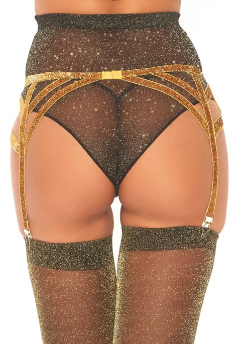Bielizna-Lurex elastic garter belt Bielizna-Lurex elastic garter belt
