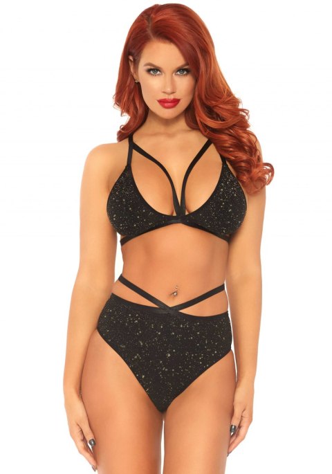 Bielizna-Lurex opaque bra and bottom Bielizna-Lurex opaque bra and bottom