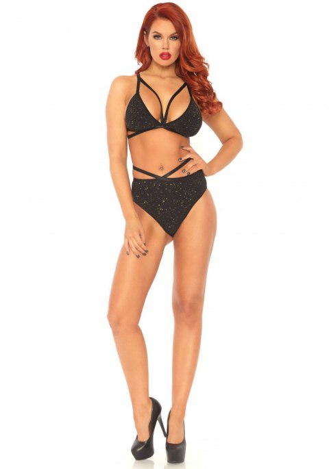 Bielizna-Lurex opaque bra and bottom Bielizna-Lurex opaque bra and bottom