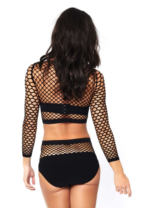 Bielizna-Net top & high waisted bottom Bielizna-Net top & high waisted bottom