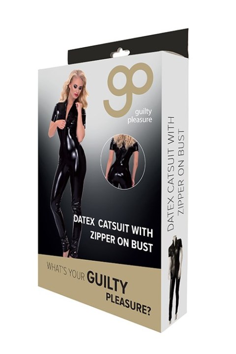 Bielizna-GP DATEX CATSUIT WITH ZIPPER ON BUST, S Bielizna-GP DATEX CATSUIT WITH ZIPPER ON BUST, S