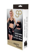 Bielizna-GP DATEX MINI SKIRT WITH CUT-OUT REAR, M