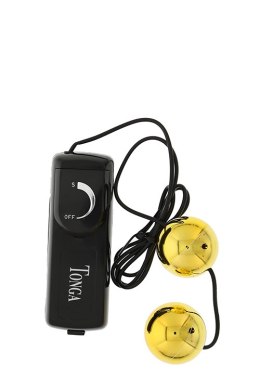 Kulki-ORGASM VIBRATING BALL - GOLD