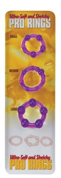 PIERŚCIEŃ-ULTRA SOFT & STRETCHY PRO RINGS PURPLE