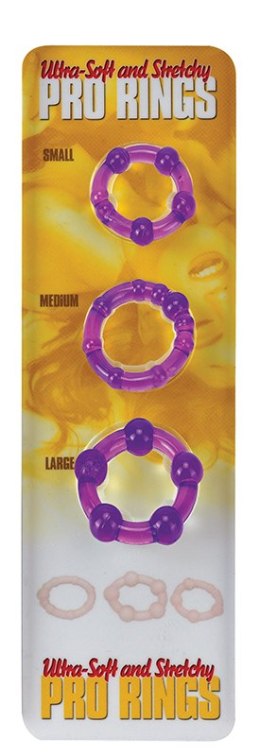 PIERŚCIEŃ-ULTRA SOFT & STRETCHY PRO RINGS PURPLE