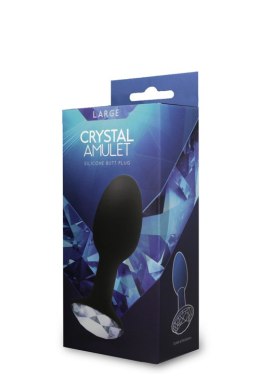 Plug-CRYSTAL AMULET SILICONE BUTT PLUG LARGE