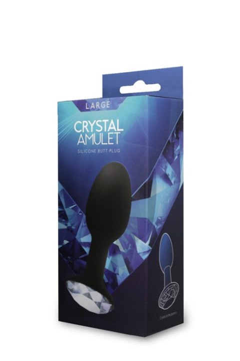 Plug-CRYSTAL AMULET SILICONE BUTT PLUG LARGE Plug-CRYSTAL AMULET SILICONE BUTT PLUG LARGE