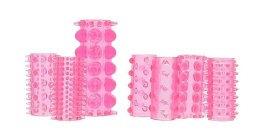 Stymulator-ONE-A-DAY PENIS SLEEVES PINK