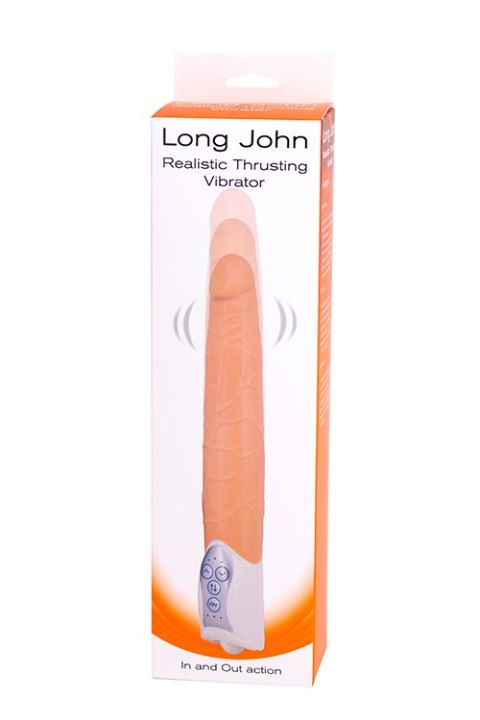 WIBRATOR-LONG JOHN THRUSTING VIBE FLESH WIBRATOR-LONG JOHN THRUSTING VIBE FLESH