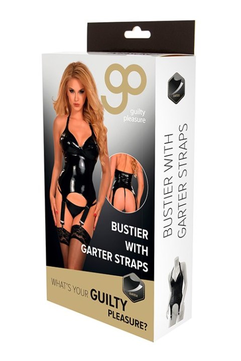 Bielizna-GP DATEX BUSTIER WITH GARTER STRAPS, M Bielizna-GP DATEX BUSTIER WITH GARTER STRAPS, M