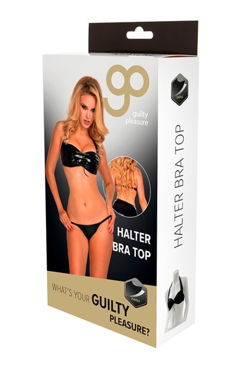 Bielizna-GP DATEX HALTER BRA TOP BLACK, XL Bielizna-GP DATEX HALTER BRA TOP BLACK, XL