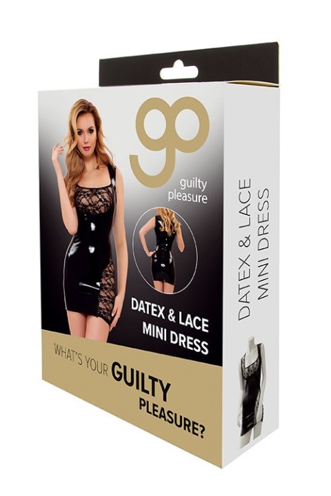 Bielizna-GP DATEX & LACE MINI DRESS, M Bielizna-GP DATEX & LACE MINI DRESS, M