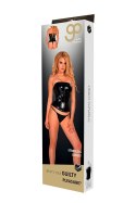 Bielizna-GP DATEX STRAPLESS CORSET BLACK, 2XL