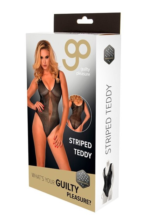 Bielizna-GP PRINTED DATEX STRIPED TEDDY, XL Bielizna-GP PRINTED DATEX STRIPED TEDDY, XL