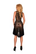 Bielizna-GP PRINTED DRESS WITH CURLY PATTERN, M