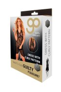 Bielizna-GP PRINTED DRESS WITH CURLY PATTERN, M