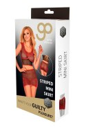 Bielizna-GP PRINTED STRIPED MINI SKIRT, S