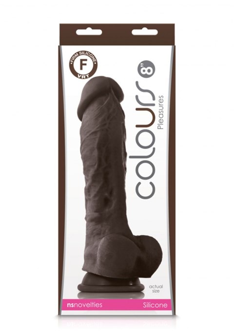 Dildo-Colours Pleasures 8 Inch Dildo-Colours Pleasures 8 Inch