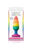 Pleasure Plug Rainbow Medium