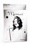Wiązania-MARCUS 713001 Collar tracery silver with black leash bdsm Valentine day