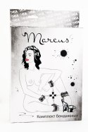 Wiązania-MARCUS 714001 Hog-tie cuffs set with metal clips tracery silver bdsm Valentine day