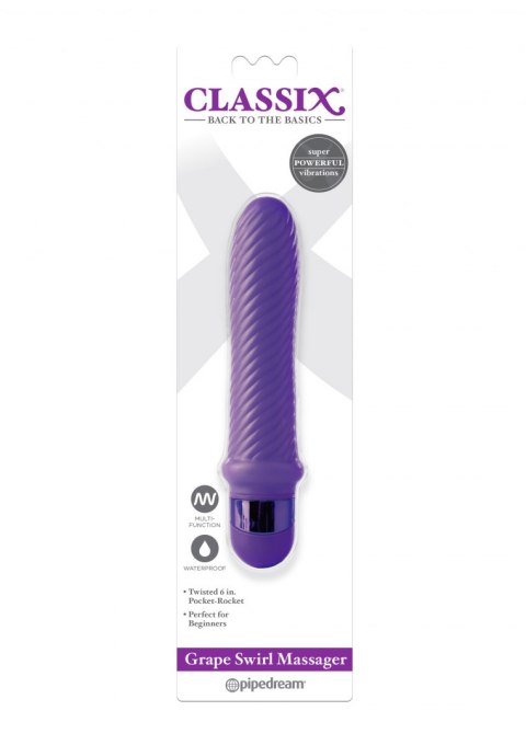 Wibrator-Grape Swirl Massager Wibrator-Grape Swirl Massager