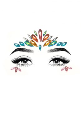 BDSM-Avri face jewels sticker