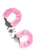 Kajdanki-MAI No.38 METAL FURRY HANDCUFFS PINK