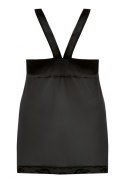 SAMARA BLACK CHEMISE L+ ( CZARNA HALKA )