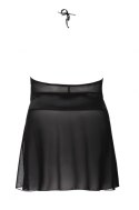 STEFI BLACK CHEMISE XXL+ ( CZARNA HALKA )