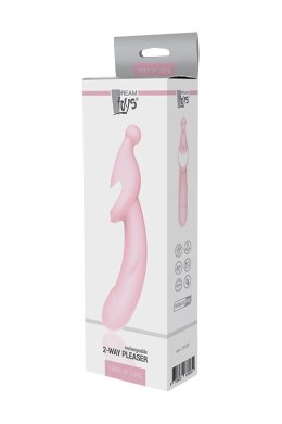Stymulator-DREAM TOYS 2-WAY PLEASER PINK