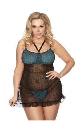 Tamara black chemise XL+ ( czarna halka )