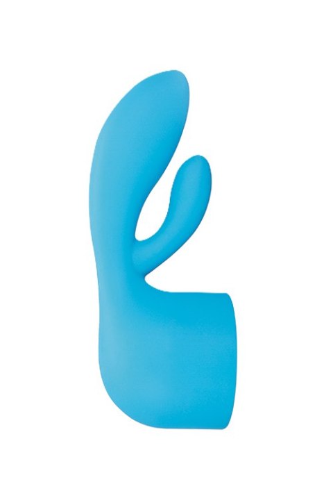 Wibrator-BODYWAND RABBIT WAND ATTACHMENT BLUE Wibrator-BODYWAND RABBIT WAND ATTACHMENT BLUE