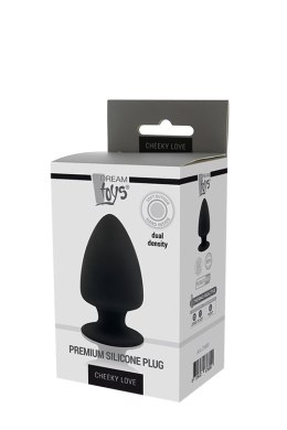 DREAM TOYS PREMIUM SILICONE PLUG S BLACK
