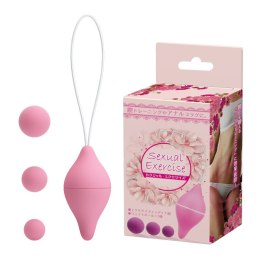 KULKI GEJSZY TRENING MIĘŚNI KEGLA KORALIKI JAJKA PRETTY LOVE - SEXUAL EXERCISE