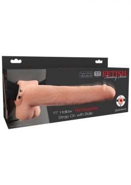 Hollow Recharge Strap-On 11In