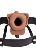 Hollow Recharge Strap-On 6inch